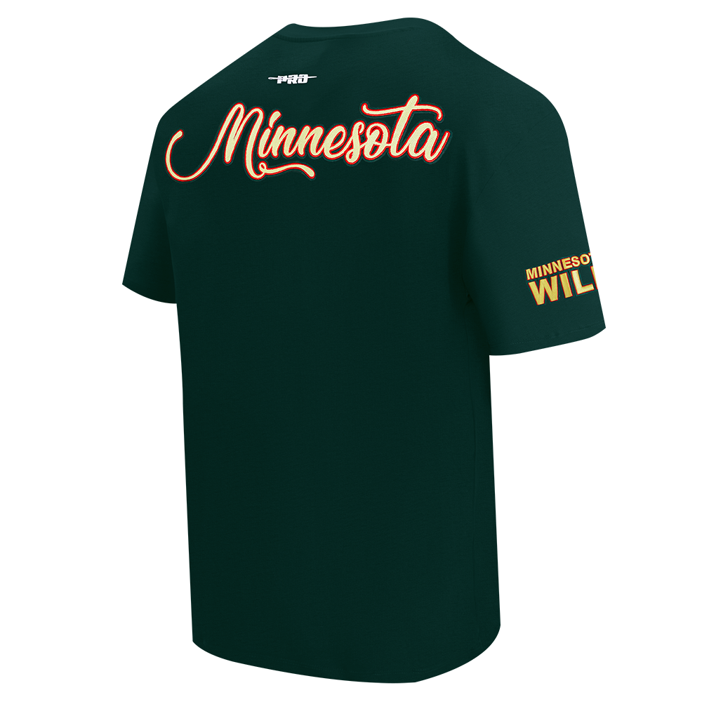 Pro Standard NHL City Signature Drop Shoulder Tee Minnesota Wild Forest Green