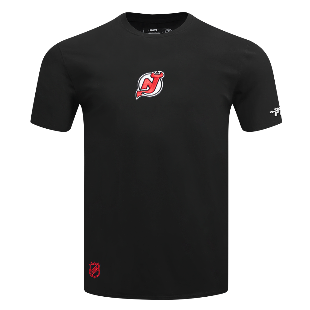 Pro Standard NHL Classic Icon Pro Drop Shoulder Tee New Jersey Devils Black