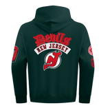 Pro Standard NHL Best Of Drop Shoulder Hoodie New Jersey Devils Forest Green