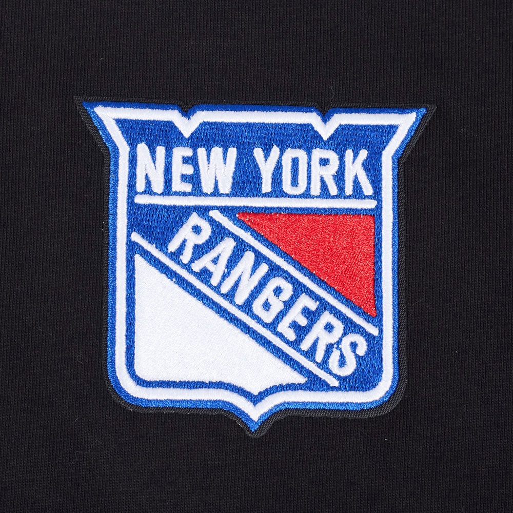 Pro Standard NHL Classic Icon Pro Drop Shoulder Tee New York Rangers Black