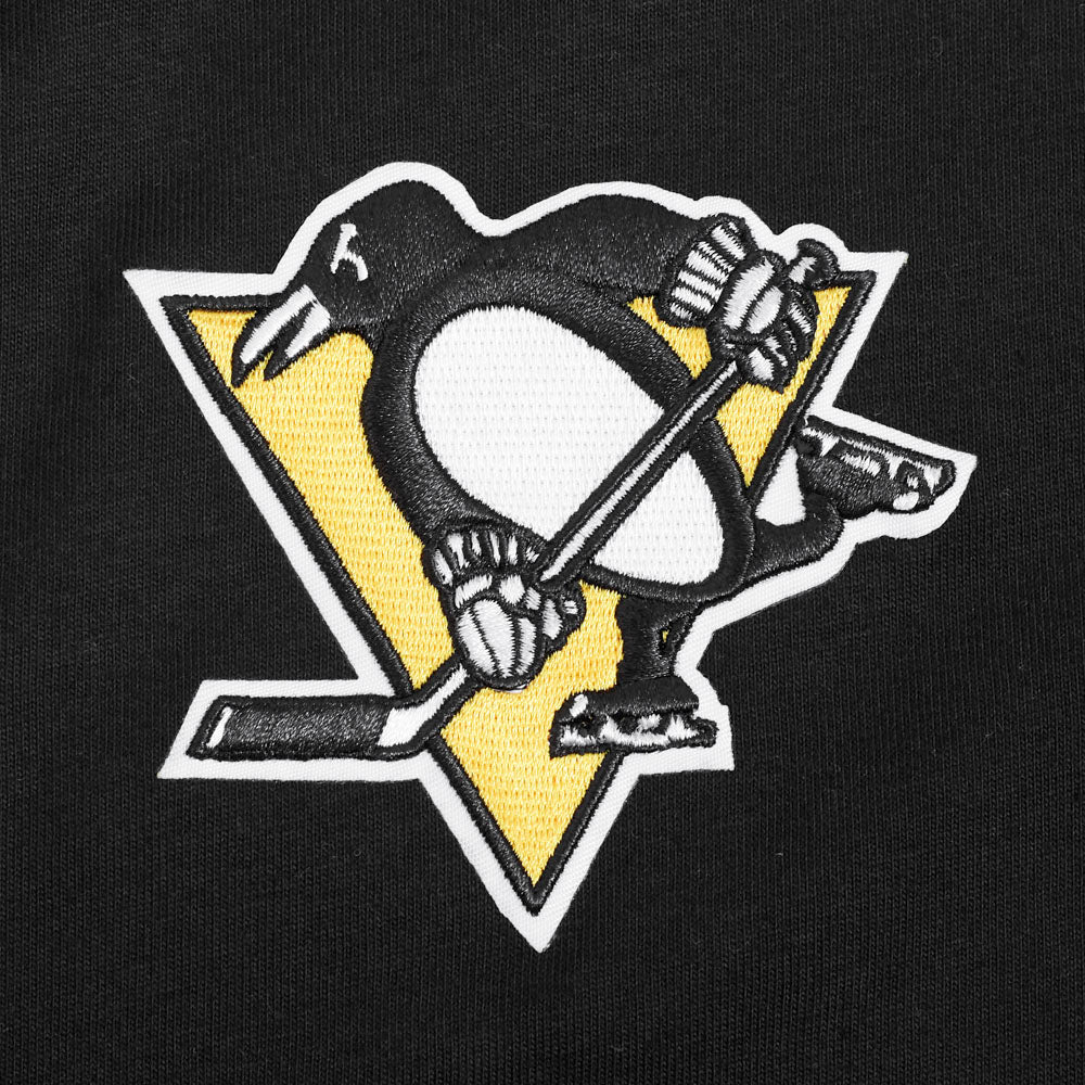Pro Standard NHL Classic Icon Pro Drop Shoulder Tee Pittsburgh Penguins Black