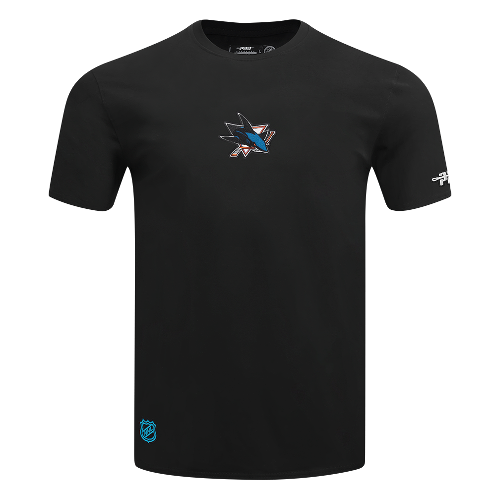 Pro Standard NHL Classic Icon Pro Drop Shoulder Tee San Jose Sharks Black