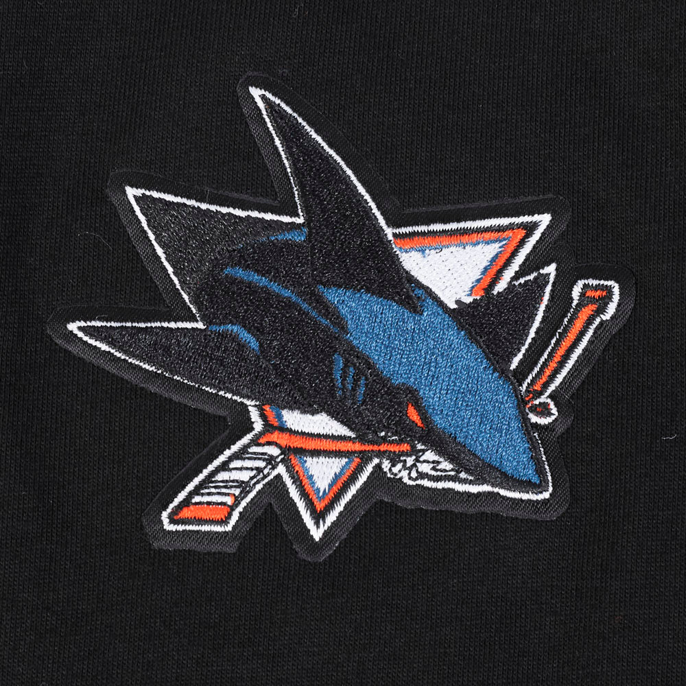 Pro Standard NHL Classic Icon Pro Drop Shoulder Tee San Jose Sharks Black