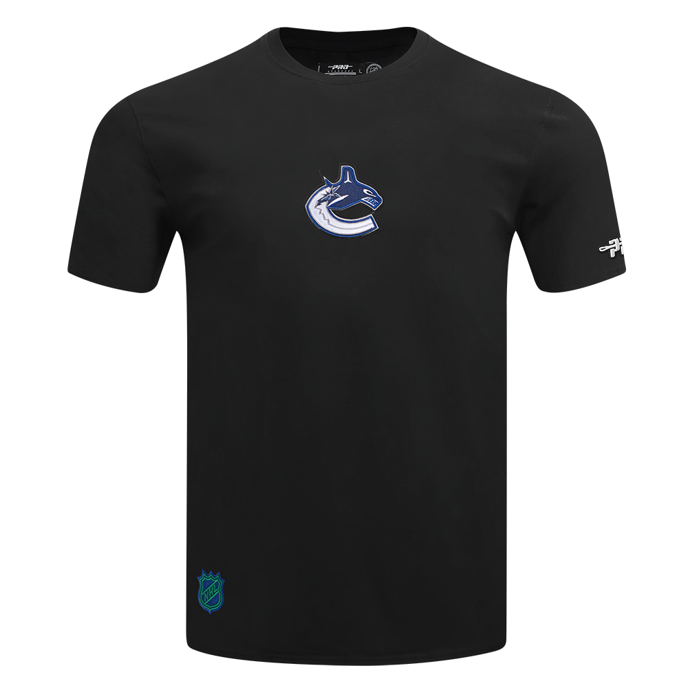 Pro Standard NHL Classic Icon Pro Drop Shoulder Tee Vancouver Canucks Black