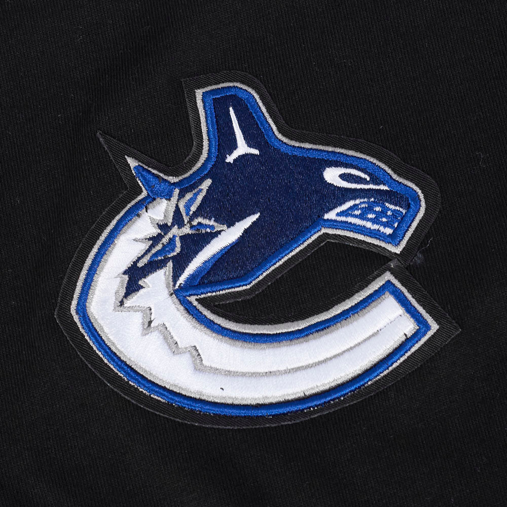 Pro Standard NHL Classic Icon Pro Drop Shoulder Tee Vancouver Canucks Black