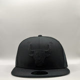 New Era 59Fifty NBA Chicago Bulls Black on Black