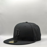 New Era 59Fifty MLB Detroit Tigers Black on Black