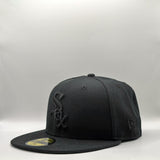 New Era 59Fifty MLB Chicago White Sox Black on Black