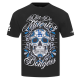 Pro Standard MLB Eternal Skull Drop Shoulder Tee Los Angeles Dodgers Black