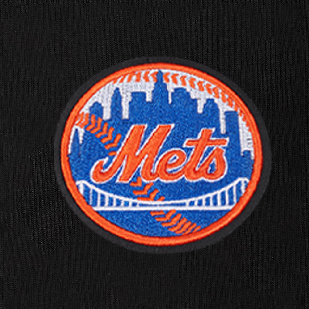 Pro Standard MLB Classic Icon Pro Drop Shoulder Tee New York Yankees Mets Black