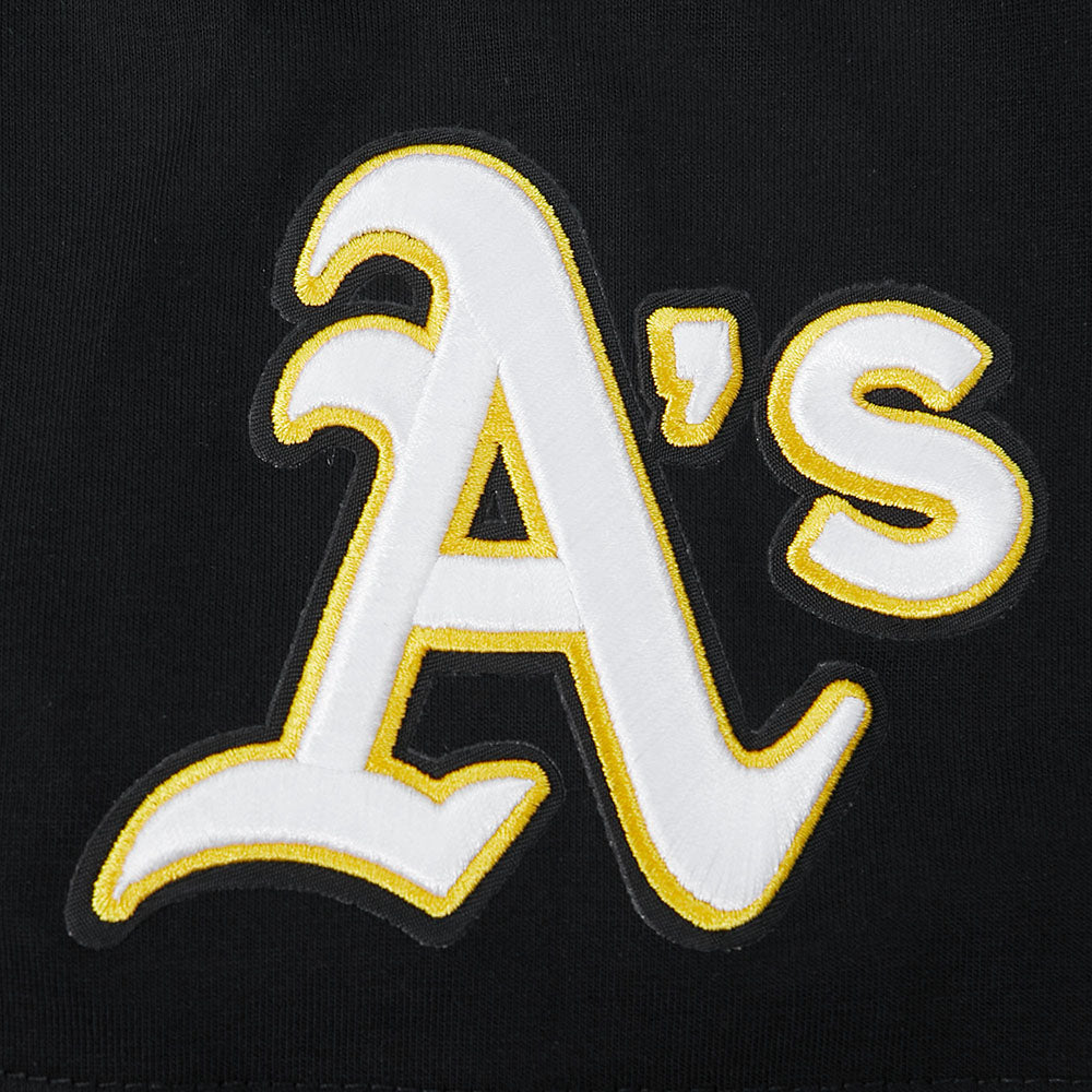 Pro Standard MLB Eternal Skull Drop Shoulder Tee Oakland Athletics Black