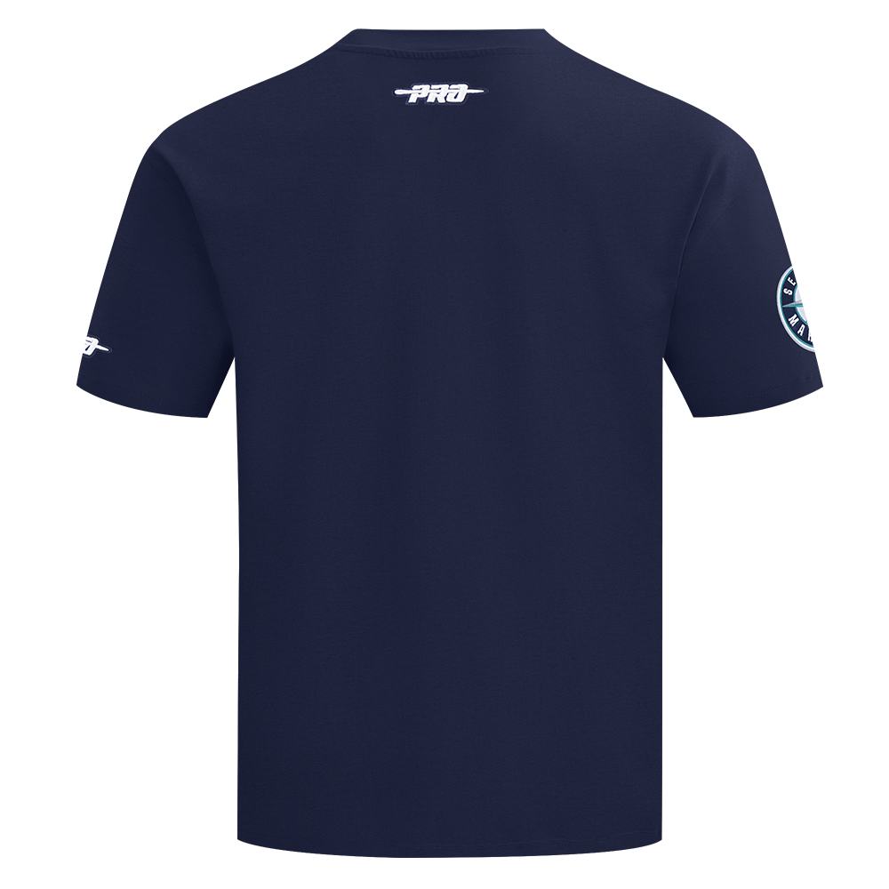 Pro Standard MLB Eternal Skull Drop Shoulder Tee Seattle Mariners Navy