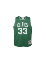 Mitchell & Ness NBA Youth Swingman Jersey Boston Celtics Larry Bird #33 85-86 Green
