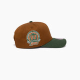 Mitchell & Ness NBA Stoop Pro Pinch Los Angeles Lakers Tan Green