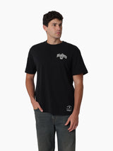 Mitchell & Ness NFL Gothic Script Tee Las Vegas Raiders Faded Black