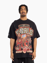 Mitchell & Ness NBA 2006 Champs Tee Miami Heat Faded Black
