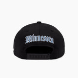 Mitchell & Ness NBA Old English Pro Pinch Minnesota Timberwolves Black
