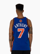 Mitchell & Ness NBA Swingman Jersey New York Knicks Carmelo Anthony #7 10-11 Royal