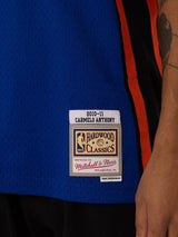 Mitchell & Ness NBA Swingman Jersey New York Knicks Carmelo Anthony #7 10-11 Royal