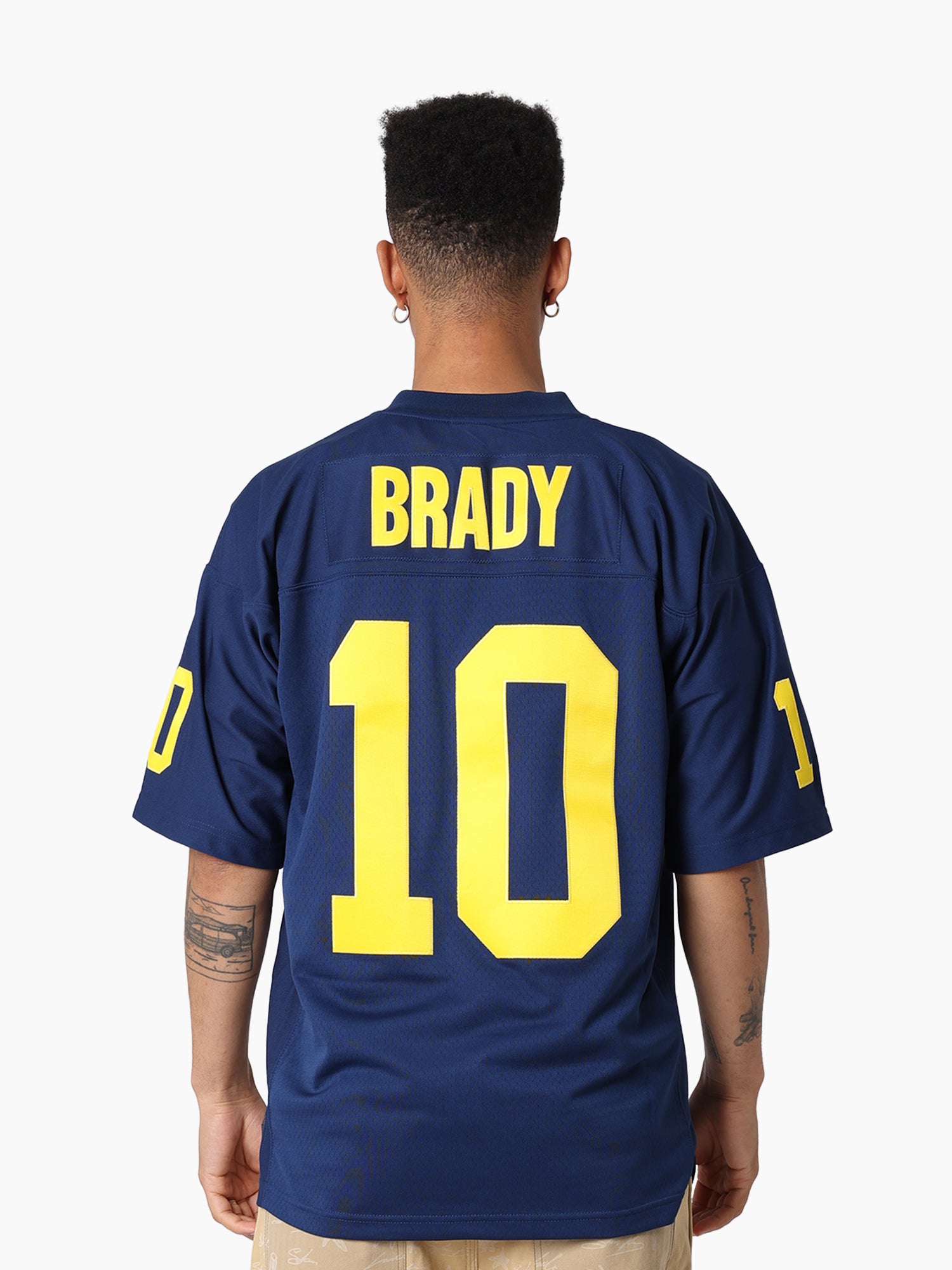Mitchell & Ness NCAA Legacy Jersey University Of Michigan Tom Brady #10 1999