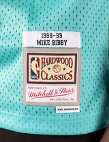 Mitchell & Ness NBA Youth Swingman Jersey Vancouver Grizzlies Mike Bibby #10 98-99 Teal