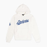 Majestic MLB Team Script Hoody Los Angeles Dodgers Vintage White