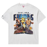 Mitchell & Ness NBA 01 Finals Tee Iverson Fisher Vintage White