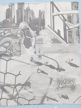 Mitchell & Ness NBA Court Tee Philadelphia 76ers Blue