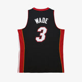 Mitchell & Ness NBA Youth Swingman Jersey Miami Heat Dwayne Wade #3 12-13 Black