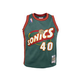 Mitchell & Ness NBA Youth Swingman Jersey Seattle Supersonics Shawn Kemp #40 95-96 Green