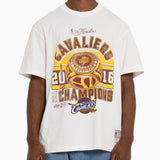 Mitchell & Ness NBA Championship Ring Tee Cleveland Cavaliers Vintage White