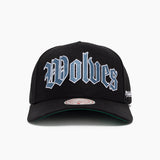Mitchell & Ness NBA Old English Pro Pinch Minnesota Timberwolves Black