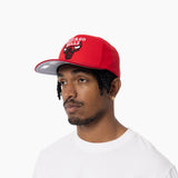 Mitchell & Ness NBA Pro Crown Suede Visor Chicago Bulls Red