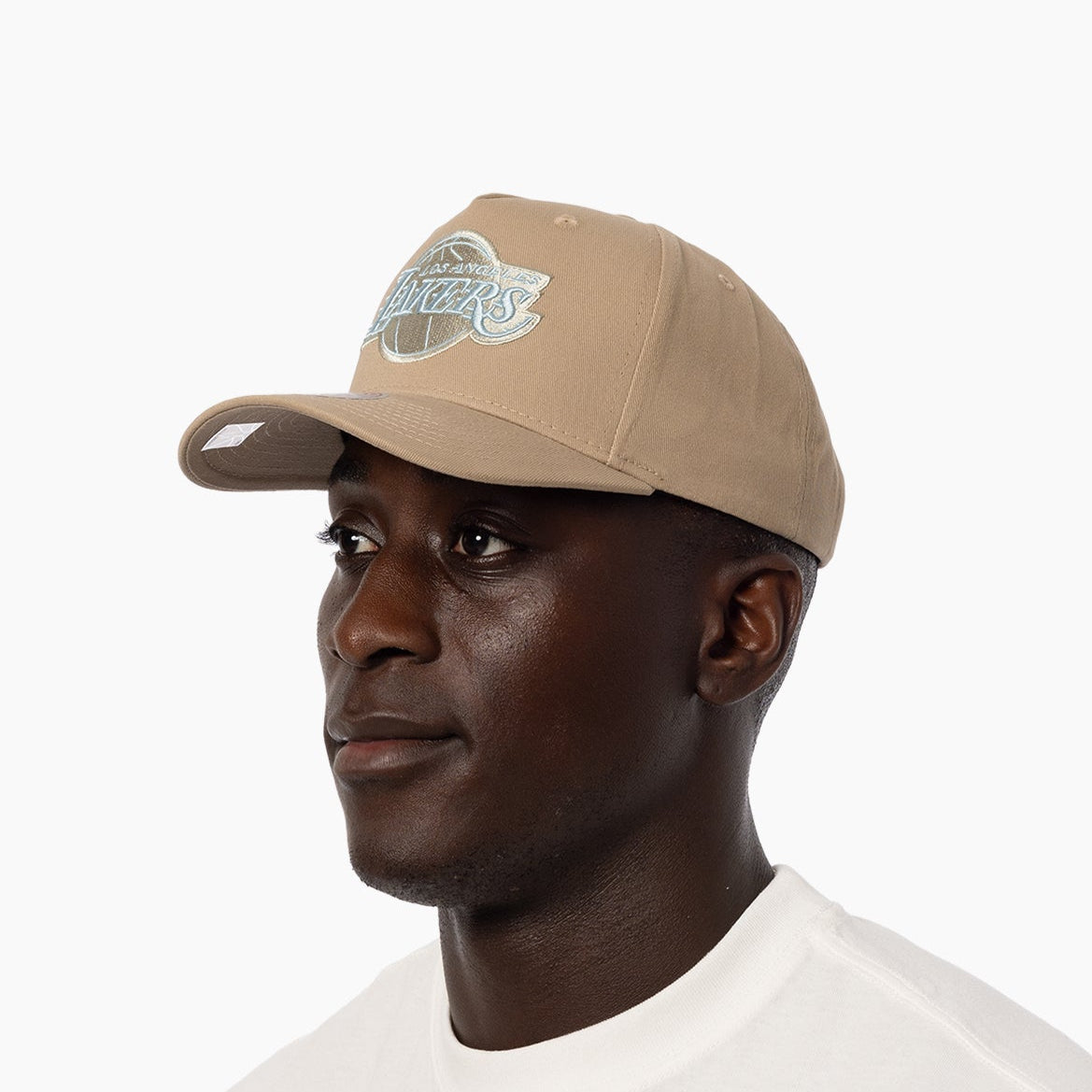 Mitchell Ness NBA Seasonal Core Los Angeles Lakers Khaki – Cap-Z