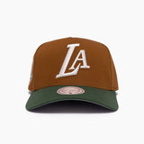 Mitchell & Ness NBA Stoop Pro Pinch Los Angeles Lakers Tan Green