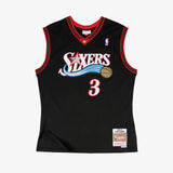 Mitchell & Ness NBA Swingman Jersey Philadelphia 76ers Allen Iverson #3 Road 00-01 Black