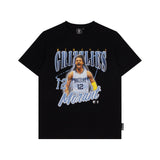 NBA Essentials Vintage Youth Tee Memphis Grizzlies Morant Solid Black