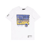 NBA Essentials Youth Hartford Vintage Tee Golden State Warriors Silver Marle