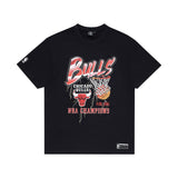 NBA Essentials NBA Barron Vintage Tee Chicago Bulls Black