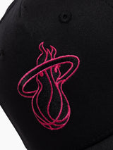 NBA Essentials Youth NBA Neon Pinch Panel Miami Heat Black