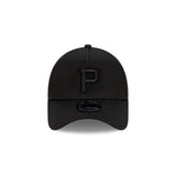 New Era 9Forty A-Frame MLB Black On Black Pittsburgh Pirates