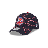 New Era 9Forty A-Frame NRL 2025 Electric Sydney Roosters Black