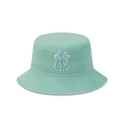 New Era Bucket MLB Soft Moss New York Yankees