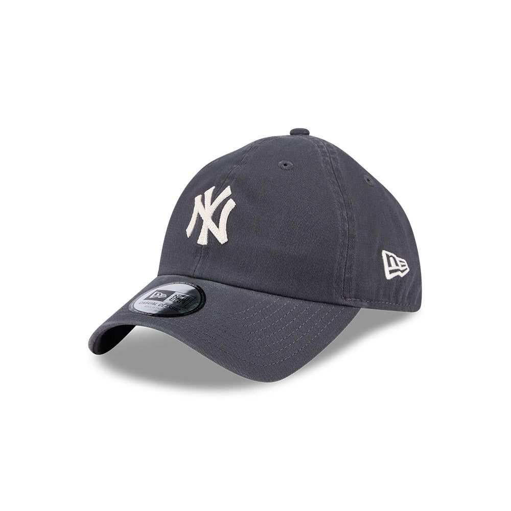 New Era Casual Classic MLB Neutral Chainstitch New York Yankees Graphite