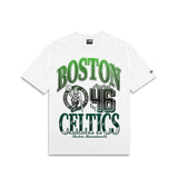 New Era NBA Rivals Oversized Tee Boston Celtics White