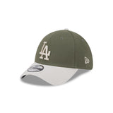 New Era 39Thirty MLB Olive Stone 2Tone Los Angeles Dodgers