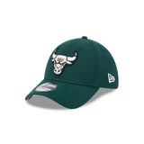 New Era 39Thirty NBA Dark Green Ivory Chicago Bulls