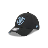 New Era 39Thirty NFL Black Sky Blue Las Vegas Raiders