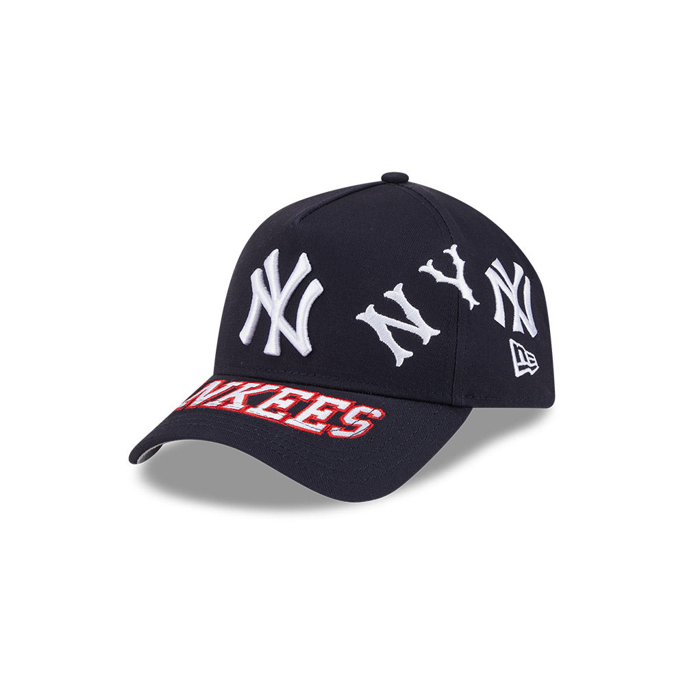 New Era 9Forty A-Frame MLB All Over New York Yankees