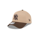 New Era 9Forty A-Frame MLB Camel 2Tone World Series New York Yankees Walnut